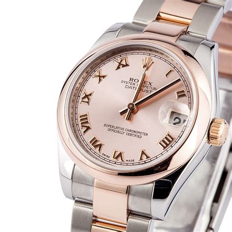 rose gold rolex women